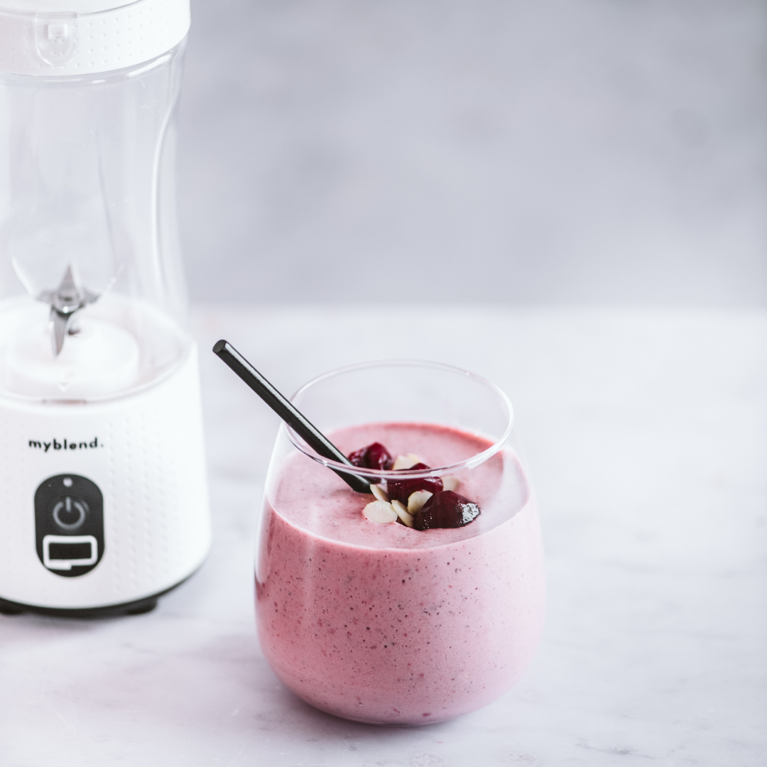 Cherry Chia Protein Smoothie