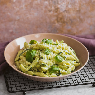 Basil Zucchini Cream Sauce