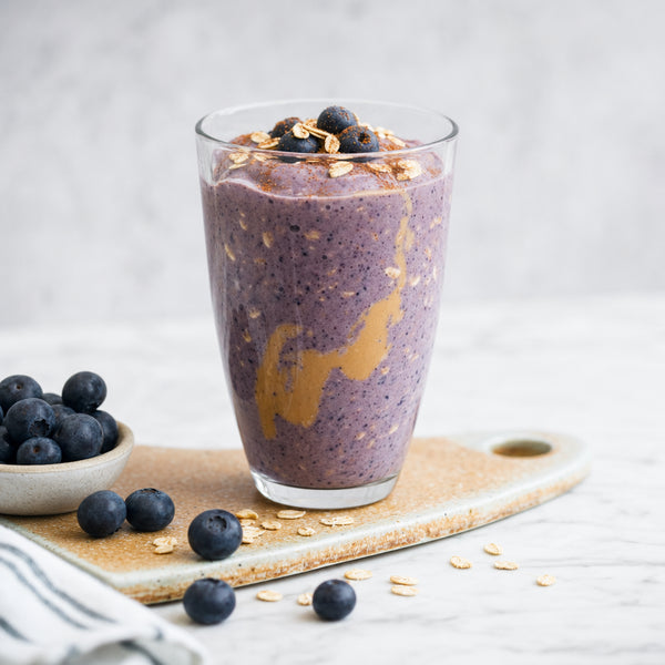 Blueburpee Muffin Smoothie