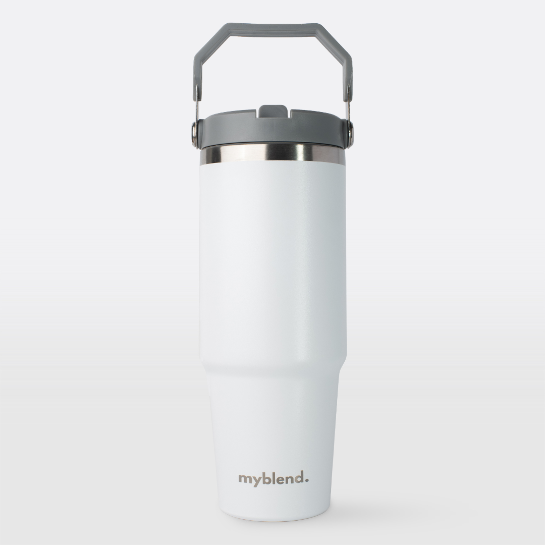 MyBlend® Steel Tumbler Flip Straw