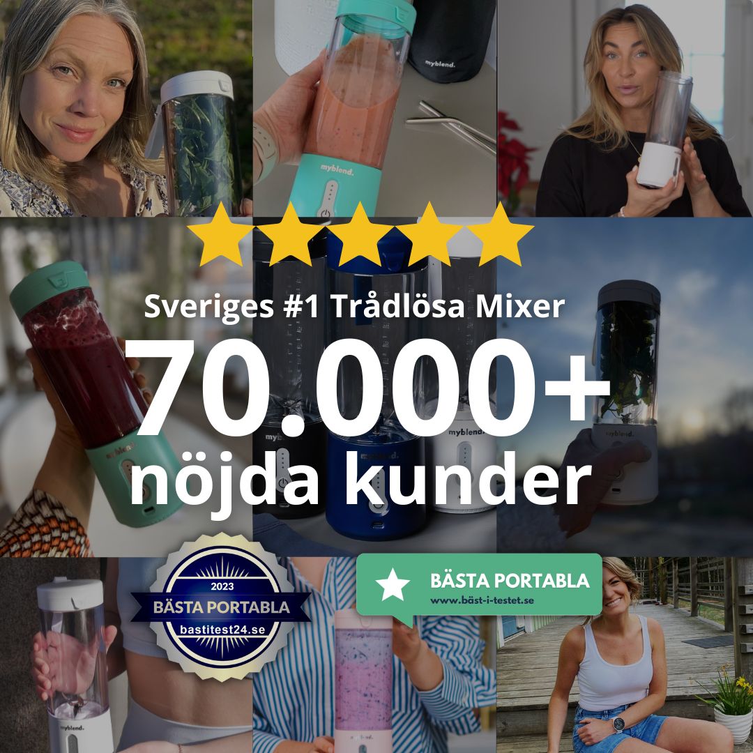 MyBlend 3 trådløs blender - Kampagnepakke 