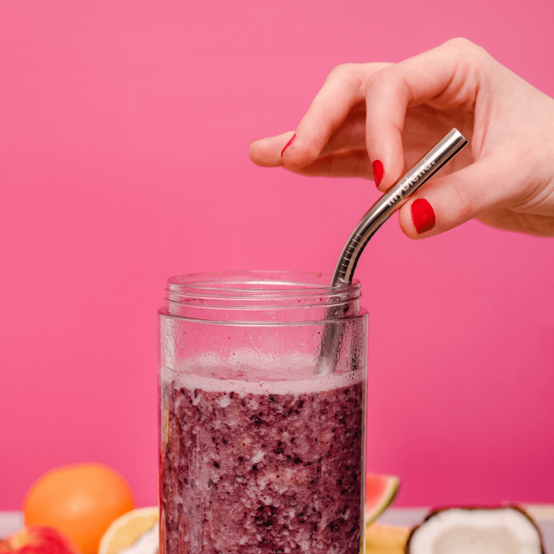 XL Steel Straw Set (4 straws)